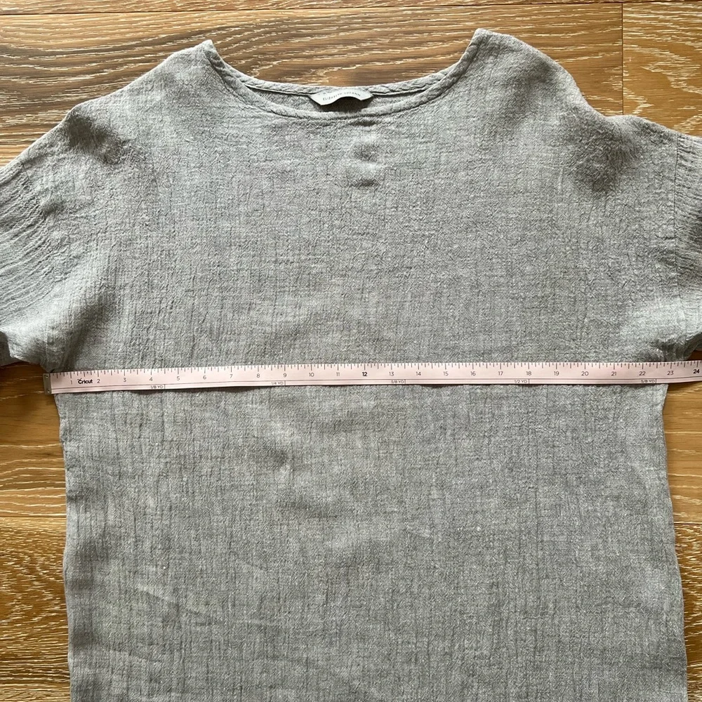 Elizabeth Suzann Lara Linen Grey Long Dress sz. XS - Picture 7 of 11